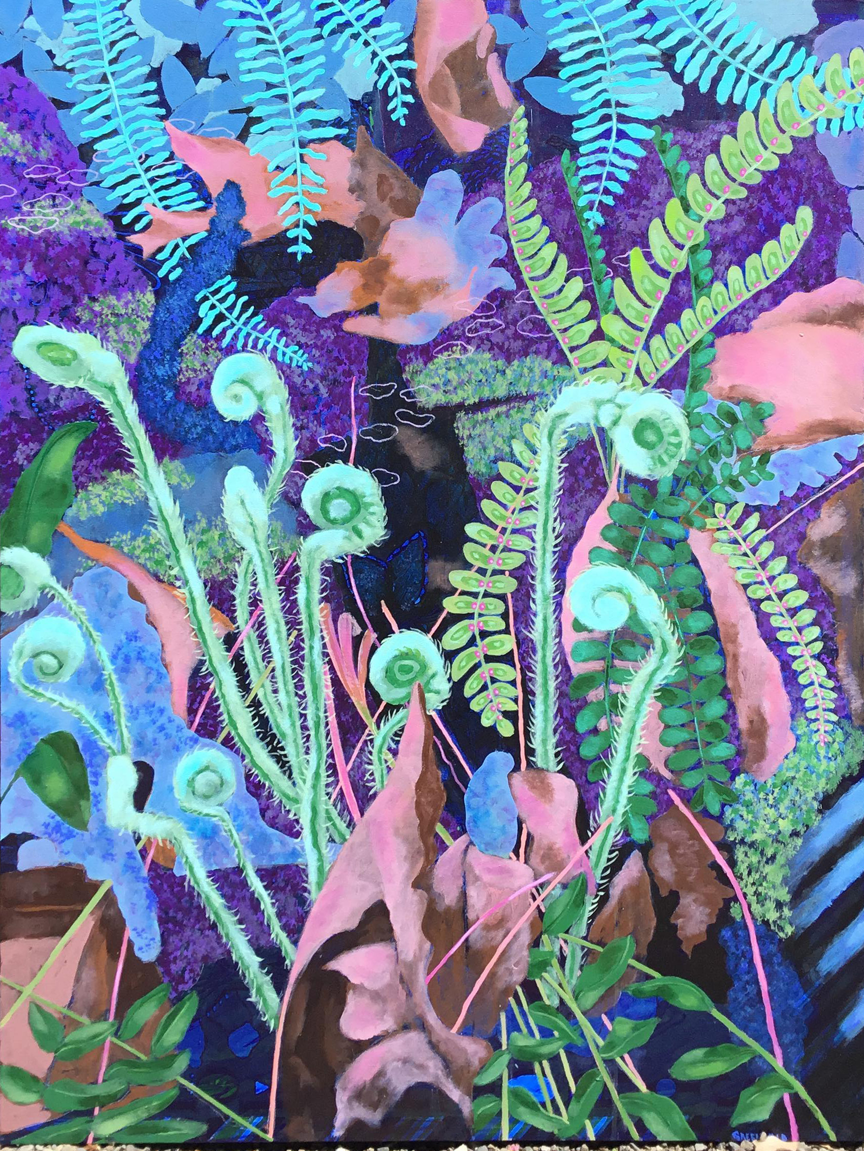 Aggressive Exotics  |  48" x 36"
