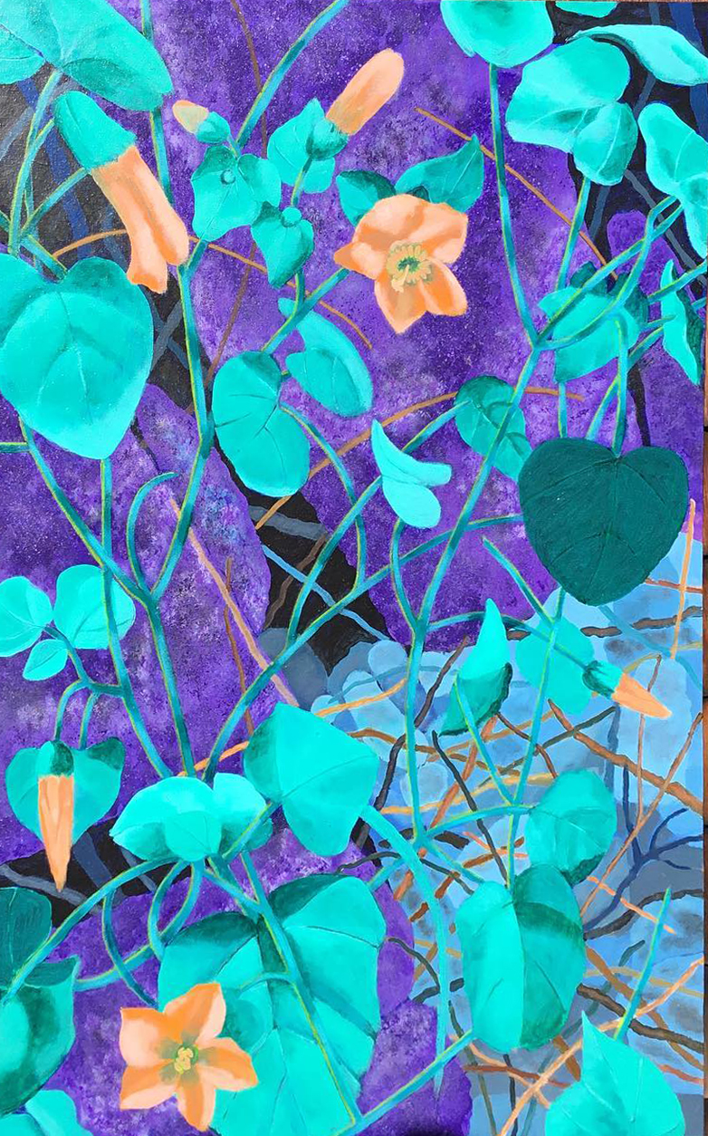 Butterfly Encounters  |  42" x 26"